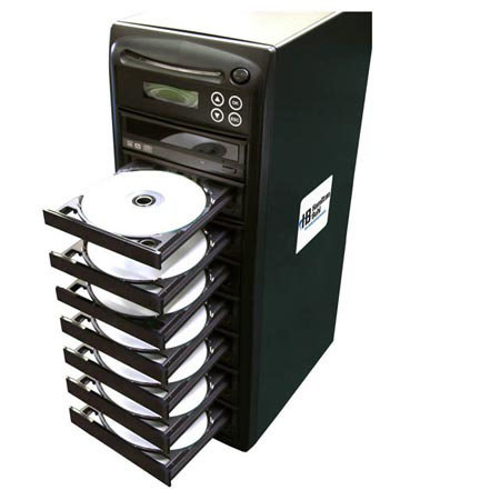 Hamilton Buhl 1 Reader to 7 Writer DVD/CD Duplicator