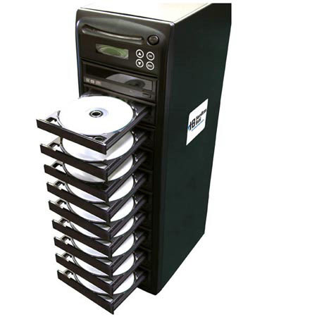 Hamilton Buhl 1 Reader to 9 Writer DVD/CD Duplicator
