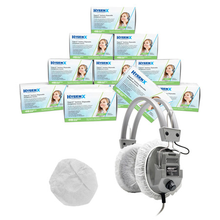 Hamilton Buhl 12 Boxes of 4.5" Deluxe Disposable Ear Cup Covers, 600 Pair