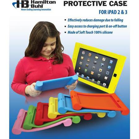 Hamilton Buhl Kids Silicone Protective Case for iPad 2 or 3, Orange