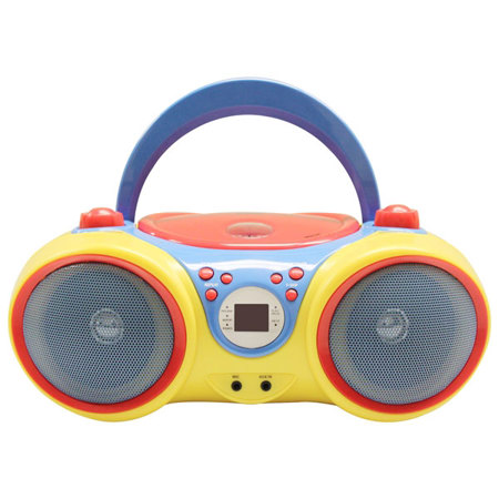 Hamilton Buhl KIDS-CD30 Kids Audio CD Player and Karaoke Machine with Microphone