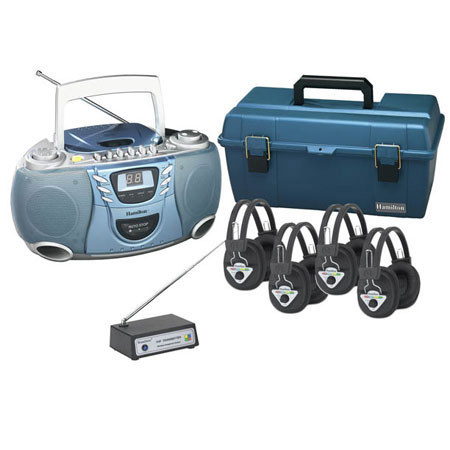 Hamilton Buhl 4 Station Wireless Val-U-Pack CD Listening Center
