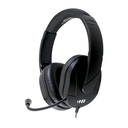 Hamilton Buhl MACH-2 Deluxe Multimedia Over-Ear USB-A Headset, Black, 40-Pack