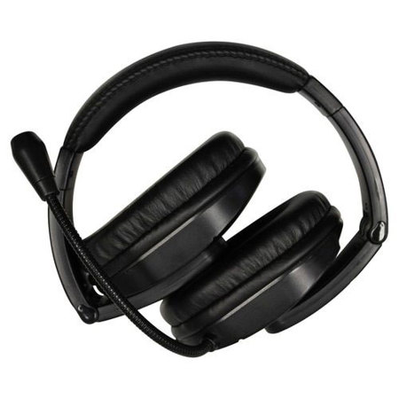 HamiltonBuhl MACH-2 Deluxe Multimedia USB Headset with Gooseneck Microphone