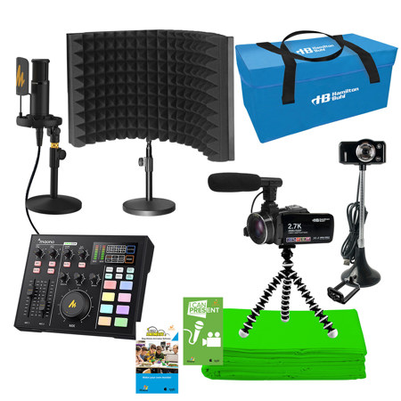 Hamilton Buhl Esports Media Production Ultra-Deluxe Studio Kit w/XLR Microphone