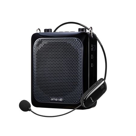 Hamilton Buhl Amp-Up Personal UHF Voice Amplifier with Wireless Headworn Microphone