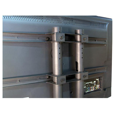 Hamilton Buhl Flat Panel 44" Cart, Side Pull Out Shelf