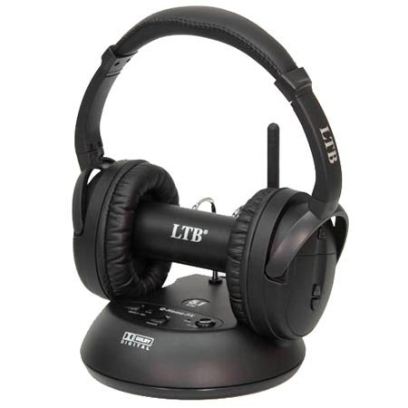 Hamilton Buhl Q-HOME-FX 2.4GHz Wireless True 5.1 Over Ear Headphones