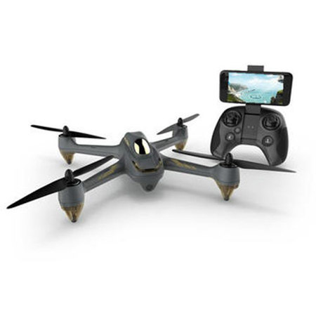 Hubsan H501M X4 Waypoints FPV Brushless GPS Quadcopter with 720p HD Camera, Gray