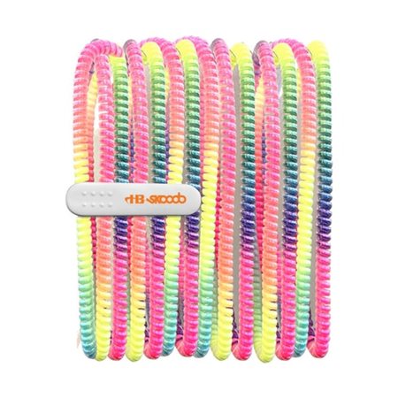 Hamilton Buhl Skooob Tangle Free Earbud Cover, Rainbow