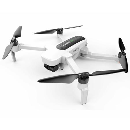 Hubsan Zino Portable UHD 4K Quadcopter, Extreme Bundle, 1km, White