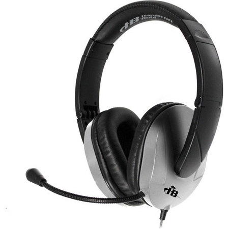 HamiltonBuhl TriosPlus Multimedia Headset with Reinforced Gooseneck Microphone