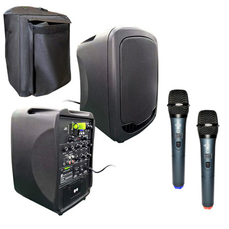 Hamilton Buhl VENU Mini 6.5" 60W Wireless PA System with 2x Wireless Handheld Microphones