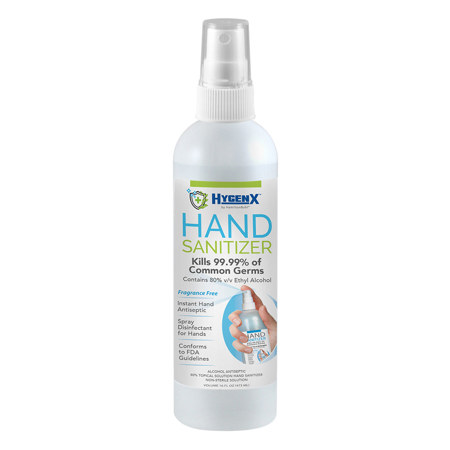 Hamilton Buhl HygenX Hand Sanitizer Bottle, 16 oz