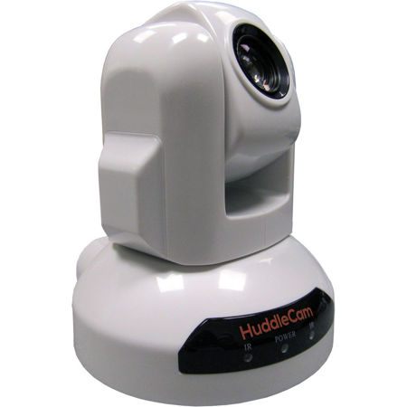 HuddleCamHD 2.1MP 720p Indoor USB 2.0 PTZ Video Conferencing Camera, White