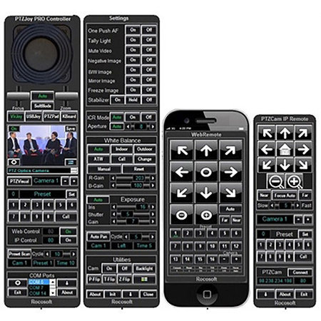 HuddleCamHD VISCA Camera Control Software with RS-232 to USB Converter