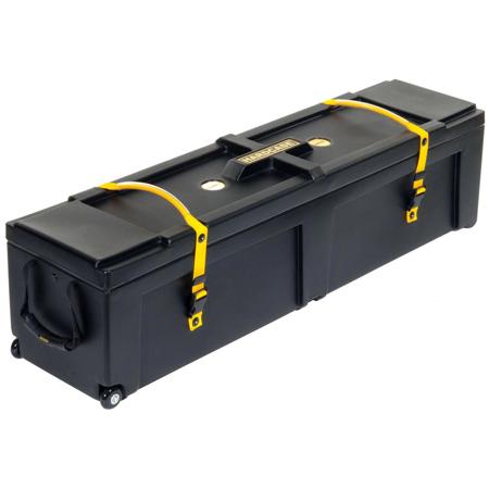 Hardcase 48x12x12" Hardware Case with 2 Wheels, Black