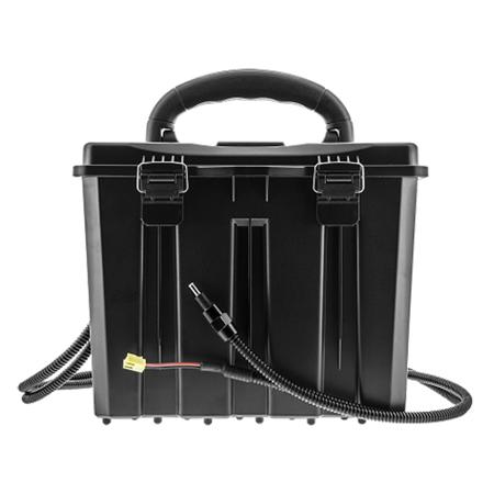 HCO Outdoor Spartan 12V/6V Battery Box with Dual Cable for Output & Solar Panel