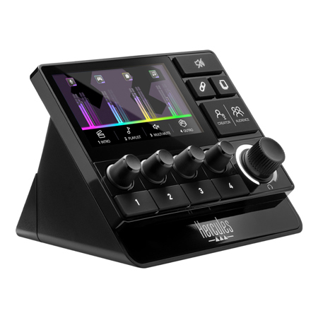Hercules Stream 200 XLR 8-Track Audio Controller for Streamers