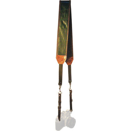 Heavy Leather NYC Classic Leather Camera Strap, Hunter Green