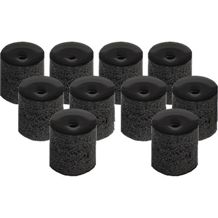 Hear Technologies Large ComfortFit Foam Sleeves, Black, 5 Pairs