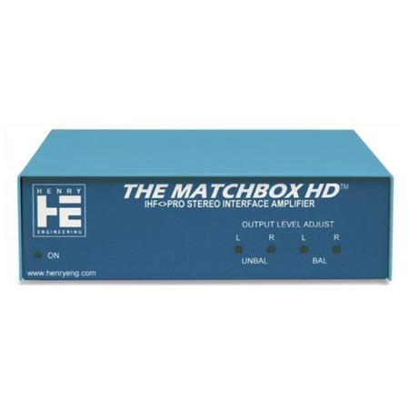 Henry Engineering Matchbox-HD 4-Channel Stereo RCA to XLR Audio Interface