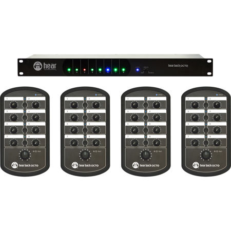 Hear Technologies Hear Back OCTO 4-Pack Personal Monitor Mixer System