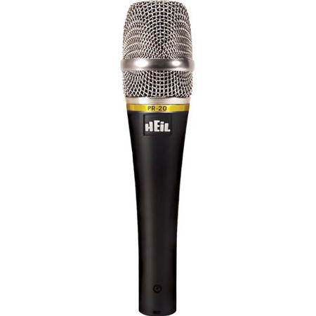 Heil Sound PR 20 Cardioid Dynamic Handheld Microphone with On/Off Switch
