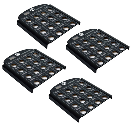 Hear Technologies PRO OLED Digital Overlay for Hear Back Pro Mixer, 4-Pack