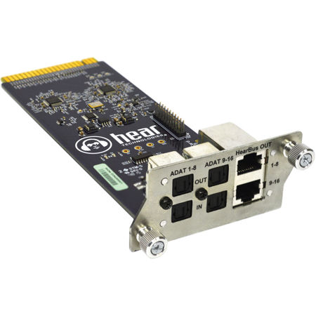 Hear Technologies Modular Card for 16-Channel of ADAT In/Out or HearBus Out