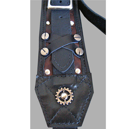 Heavy Leather NYC Steampunk Slingshot Camera Strap
