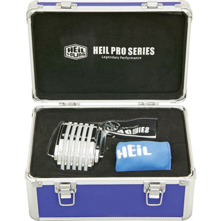 Heil Sound The Fin Dynamic Retro Styled Microphone, Chrome Body