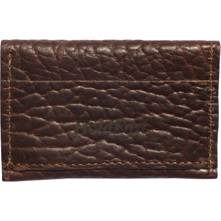 HoldFast Gear Indispensable Wallet, American Bison, Mahogany
