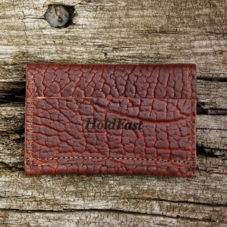 HoldFast Gear Indispensable Wallet, American Bison, Peanut