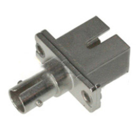 Hybrid Fiber Systems Multimode Simplex ST to SC Metal Fiber Optic Adapter