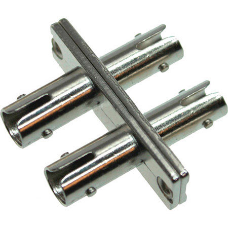 Camplex Singlemode Duplex ST to ST Fiber Optic Coupler with Zirconia Sleeve & Zinc Alloy Body