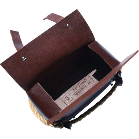 HoldFast Gear HF Triple Bag, Water Buffalo, Burgundy