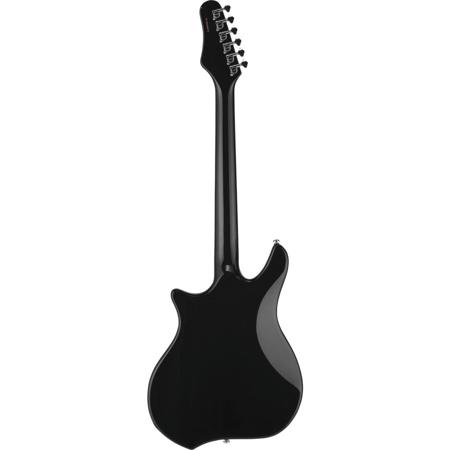 Hagstrom Retroscape Condor 6 String Double Cutaway Electric Guitar, Brown Burst