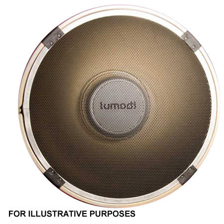 HoneyGrids L18W Lumodi 25 Deg. Beauty Dish Grid, White