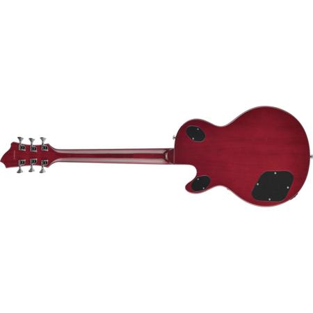 Hagstrom Swede F Electric Guitar with Classic F Hole 22 Frets Set Neck Resinator Fingerboard 2x Custom 58 Pickups Long Travel T O M Bridge Wild