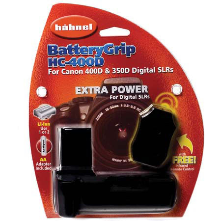 Hahnel Battery Grip with Infrared Remote for Canon 400D