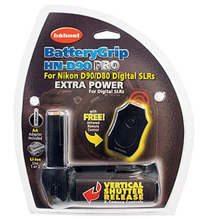 Hahnel Battery Grip with Infrared Remote for Nikon D90