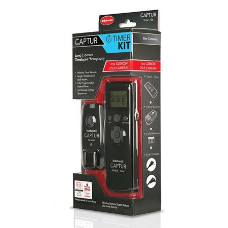 Hahnel Captur Timer Kit with Receiver for Canon DSLR Cameras