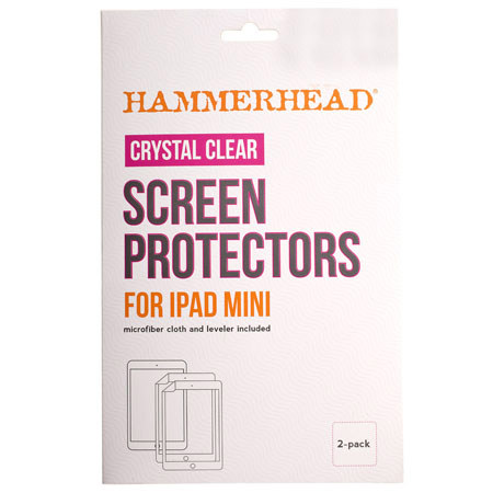 Hammerhead Crystal Clear Screen Protector for iPad Mini (2 pack)