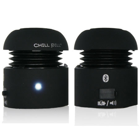 Hammerhead Chill Pill Bluetooth Mobile Speakers, Black