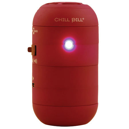Hammerhead Chill Pill Mobile Speaker, Red
