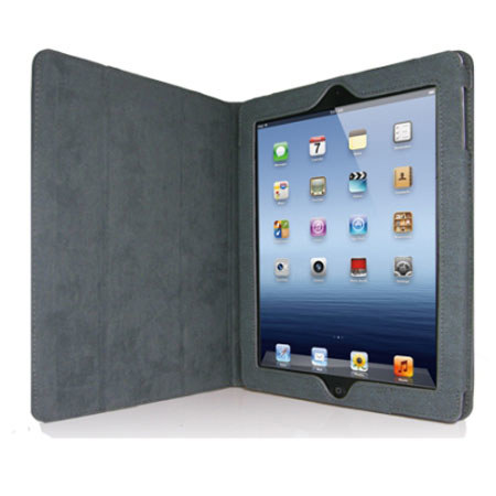 Hammerhead Folio Case for iPad 2/3/4 - Suede Gray