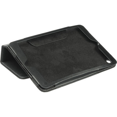 Hammerhead Premium Leather Folio Case for iPad Mini, Black