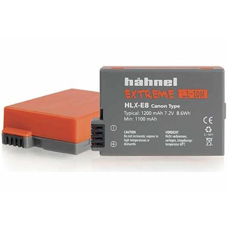 Hahnel HLX-E8 7.2V 1200mAh Battery for Canon LP-E8 Battery