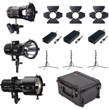 Hive 3 Light Kit, Bee 50-C Par Spot, WASP 100-C Par Spot, Hornet 200-C